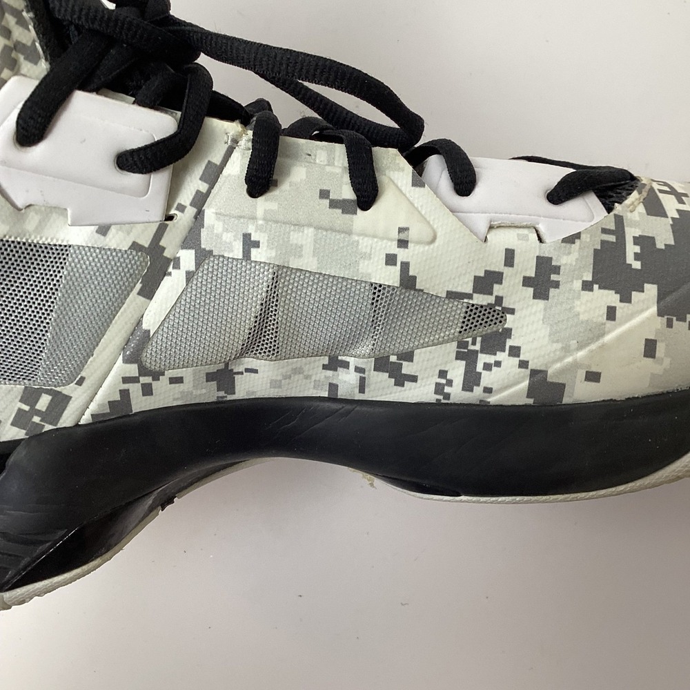 Under Armour Digital Camo Basketball Shoes Men High Top Athletic Sneakers - Picture 10 of 14